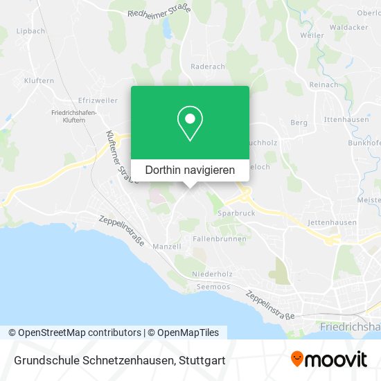 Grundschule Schnetzenhausen Karte