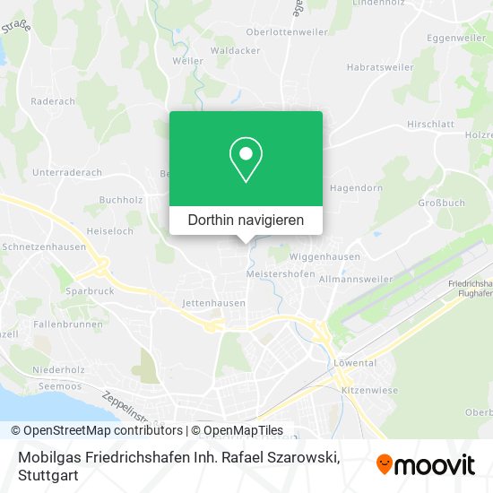Mobilgas Friedrichshafen Inh. Rafael Szarowski Karte