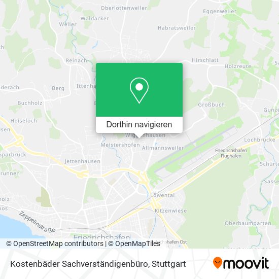 Kostenbäder Sachverständigenbüro Karte