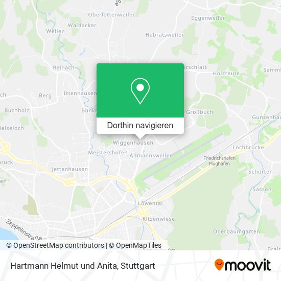 Hartmann Helmut und Anita Karte