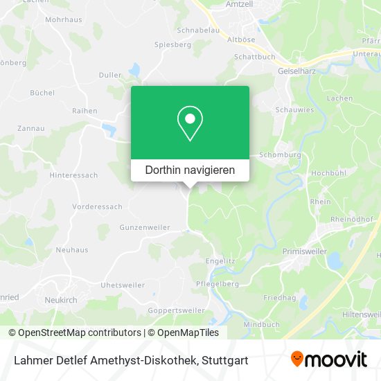 Lahmer Detlef Amethyst-Diskothek Karte