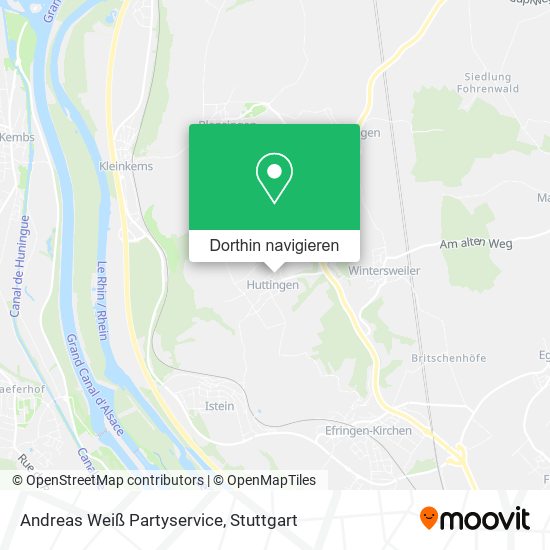 Andreas Weiß Partyservice Karte