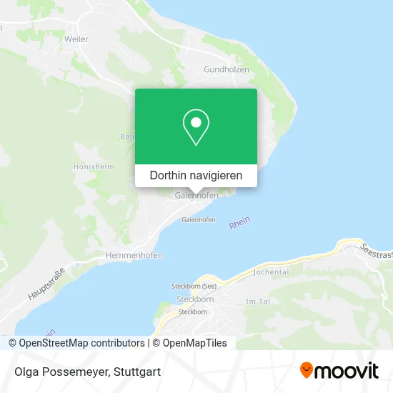 Olga Possemeyer Karte