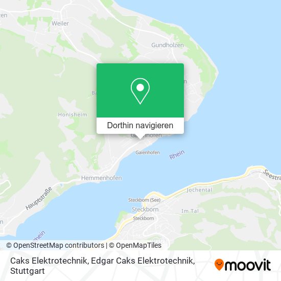 Caks Elektrotechnik, Edgar Caks Elektrotechnik Karte