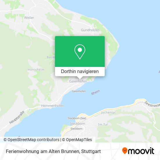 Ferienwohnung am Alten Brunnen Karte