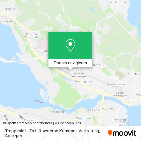 Treppenlift - Ts Liftsysteme Konstanz Vertretung Karte