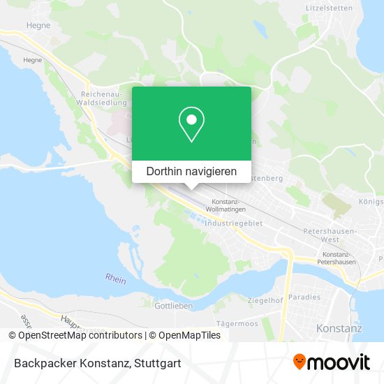 Backpacker Konstanz Karte