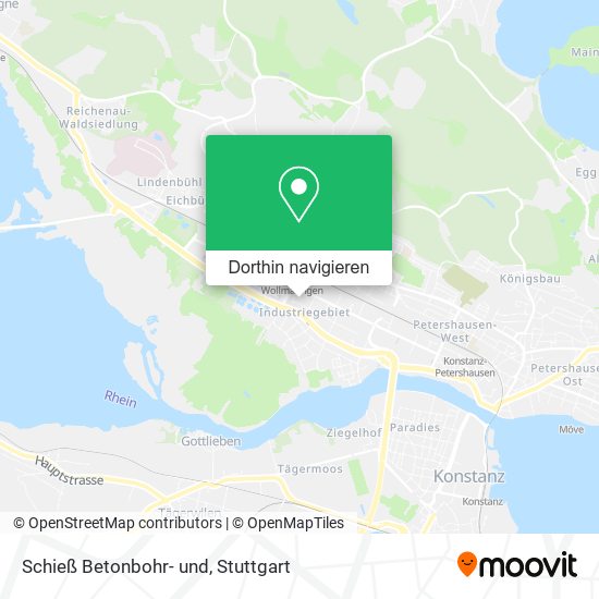 Schieß Betonbohr- und Karte
