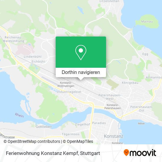 Ferienwohnung Konstanz Kempf Karte