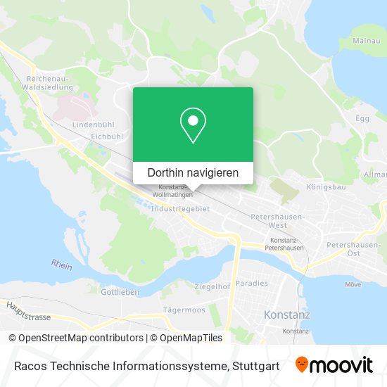 Racos Technische Informationssysteme Karte
