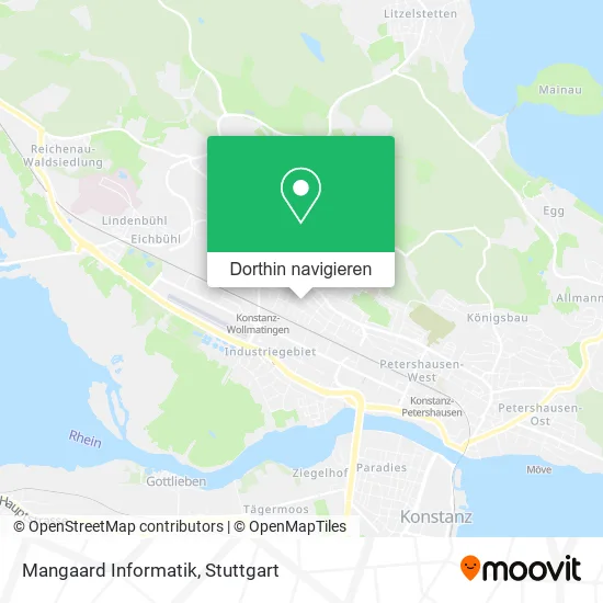 Mangaard Informatik Karte