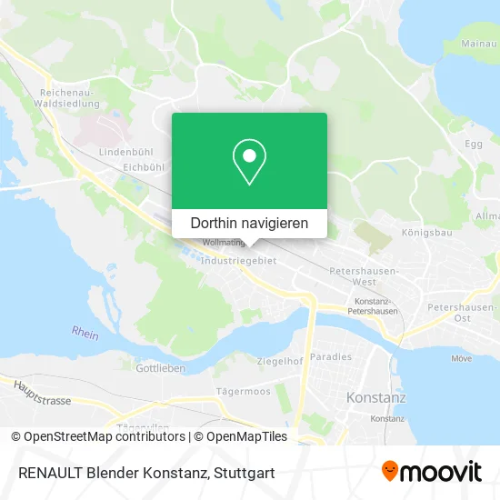 RENAULT Blender Konstanz Karte