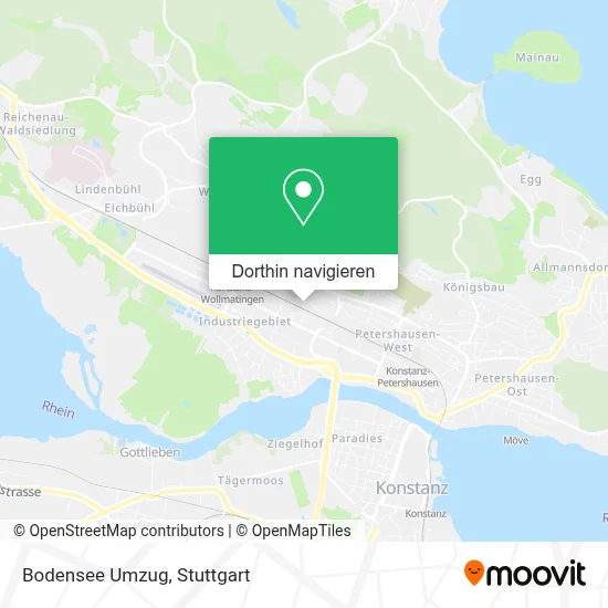 Bodensee Umzug Karte