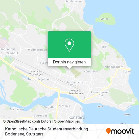 Katholische Deutsche Studentenverbindung Bodensee Karte