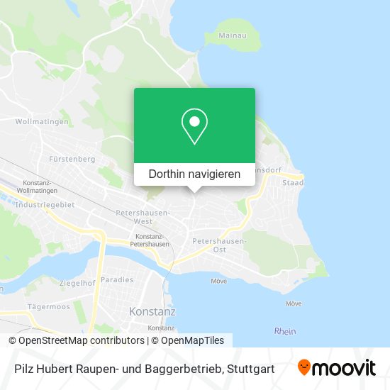 Pilz Hubert Raupen- und Baggerbetrieb Karte