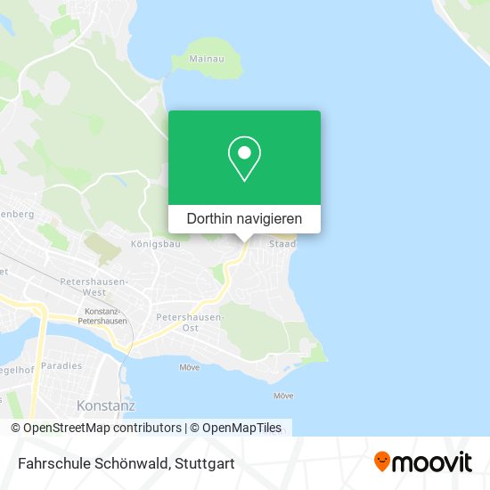 Fahrschule Schönwald Karte