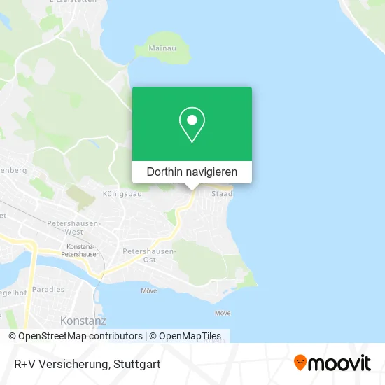 R+V Versicherung Karte