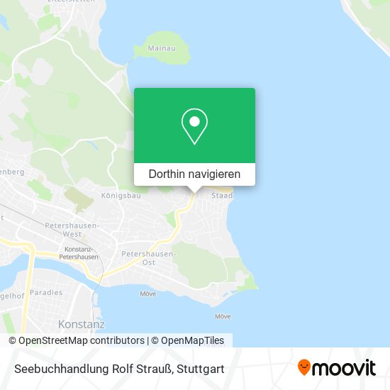 Seebuchhandlung Rolf Strauß Karte