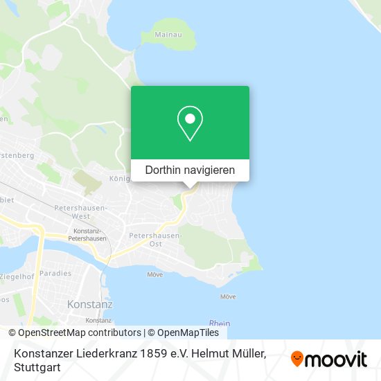 Konstanzer Liederkranz 1859 e.V. Helmut Müller Karte