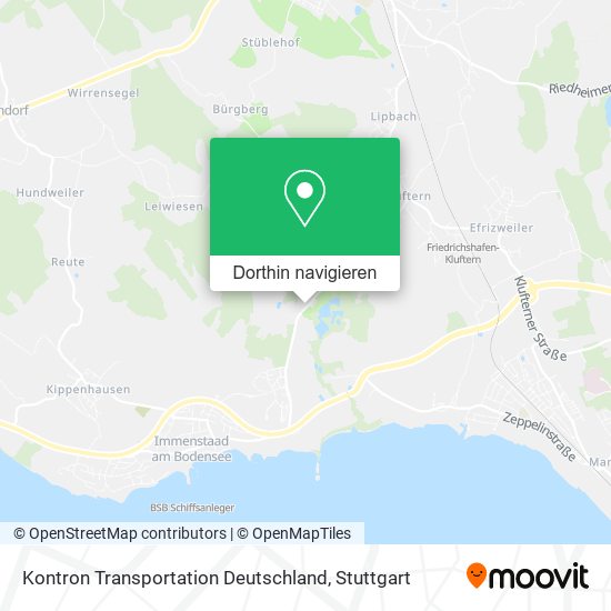 Kontron Transportation Deutschland Karte