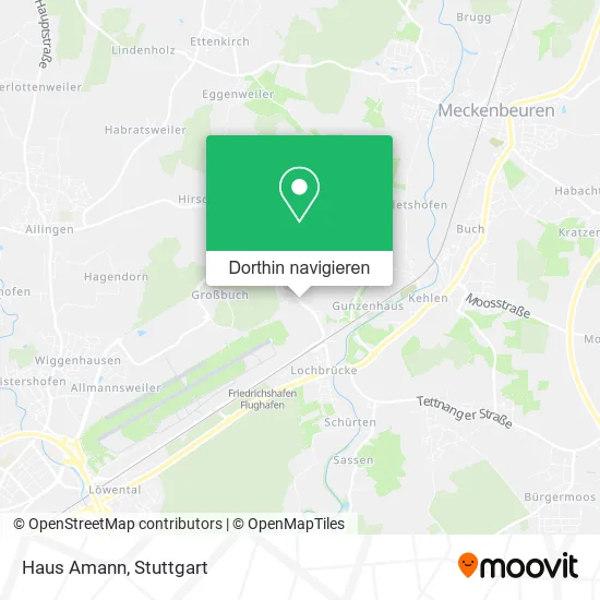 Haus Amann Karte