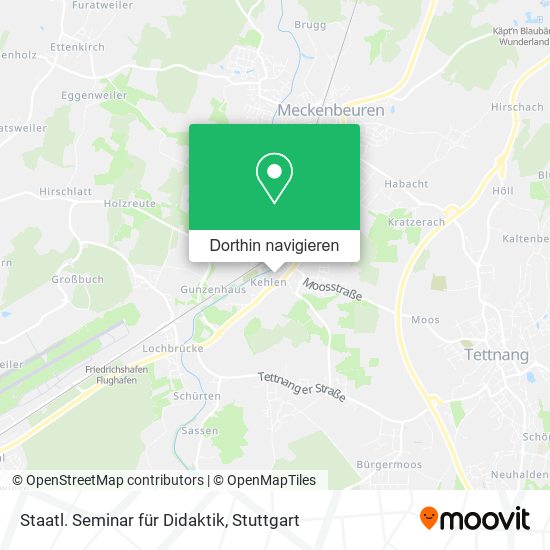 Staatl. Seminar für Didaktik Karte
