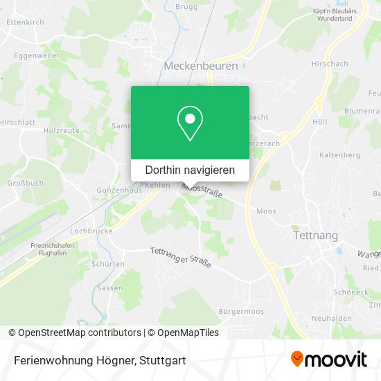Ferienwohnung Högner Karte
