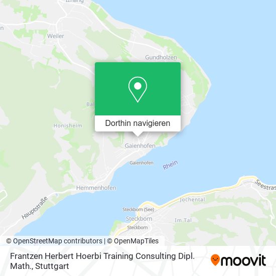 Frantzen Herbert Hoerbi Training Consulting Dipl. Math. Karte