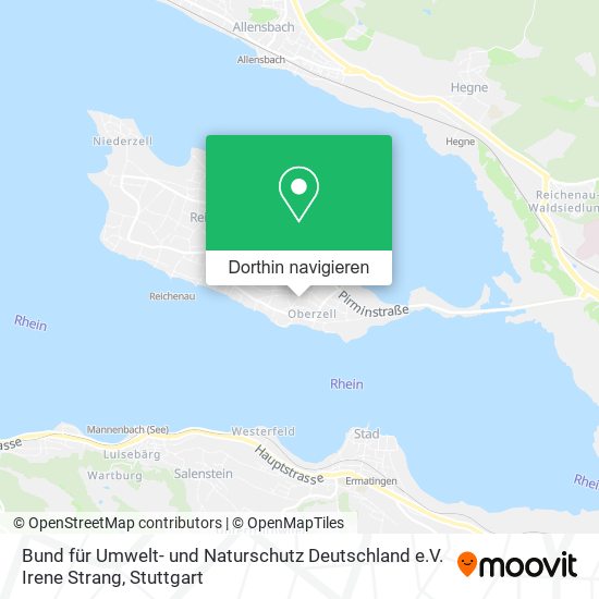 Bund für Umwelt- und Naturschutz Deutschland e.V. Irene Strang Karte