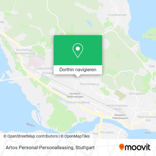 Artos Personal-Personalleasing Karte