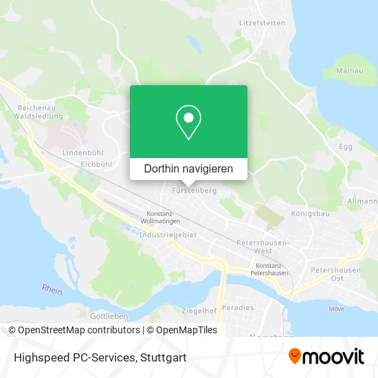 Highspeed PC-Services Karte