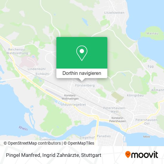 Pingel Manfred, Ingrid Zahnärzte Karte