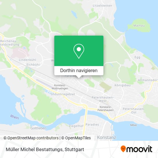 Müller Michel Bestattungs Karte