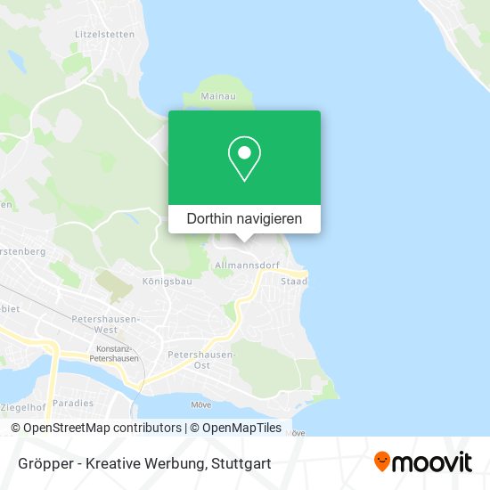 Gröpper - Kreative Werbung Karte