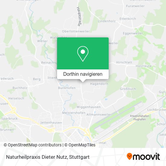 Naturheilpraxis Dieter Nutz Karte