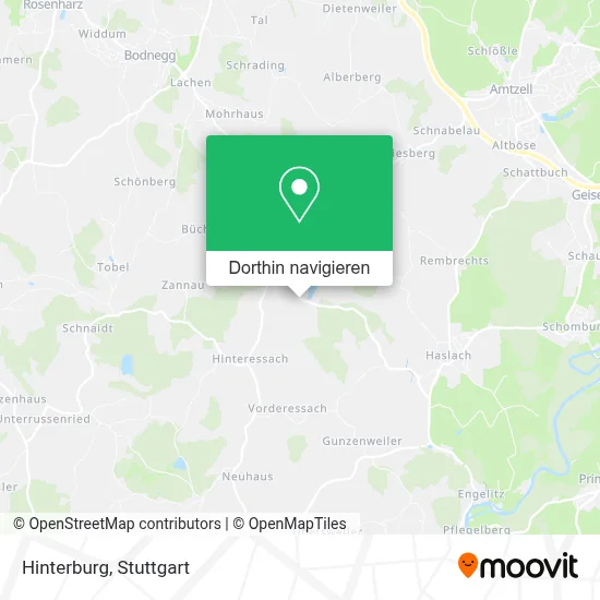 Hinterburg Karte