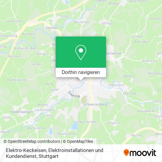 Elektro-Keckeisen, Elektroinstallationen und Kundendienst Karte