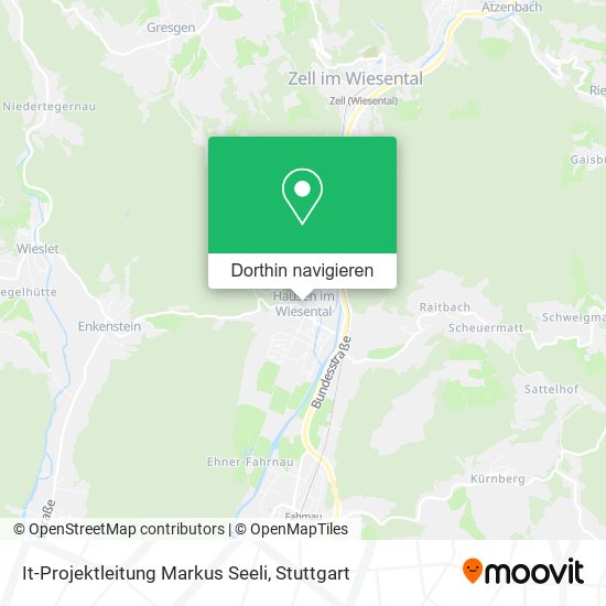 It-Projektleitung Markus Seeli Karte