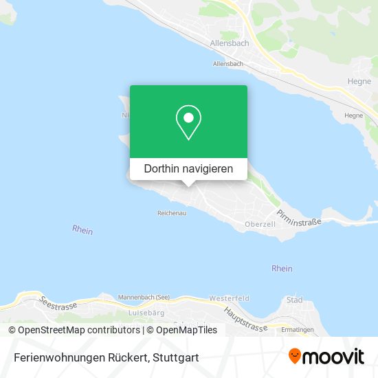 Ferienwohnungen Rückert Karte