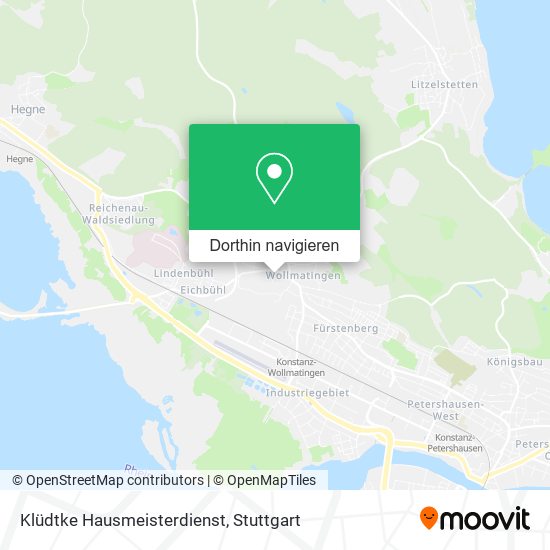 Klüdtke Hausmeisterdienst Karte