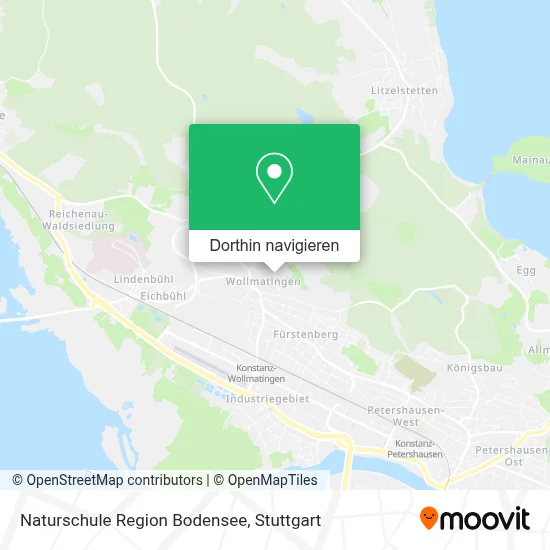 Naturschule Region Bodensee Karte