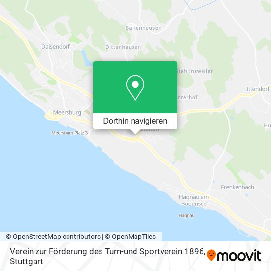 Verein zur Förderung des Turn-und Sportverein 1896 Karte