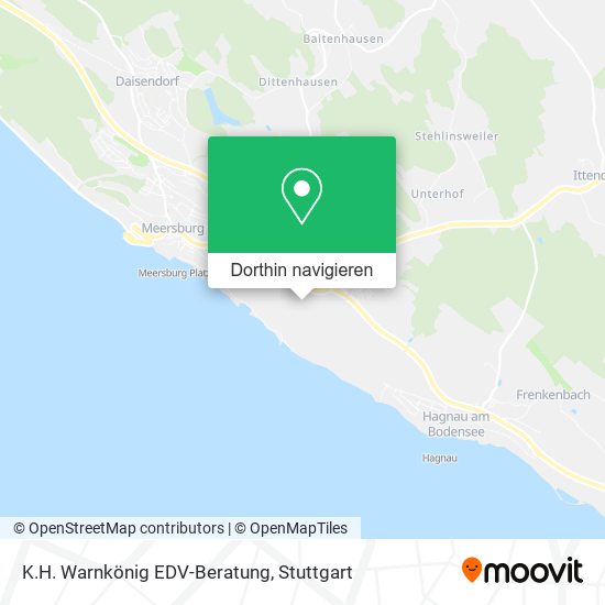K.H. Warnkönig EDV-Beratung Karte