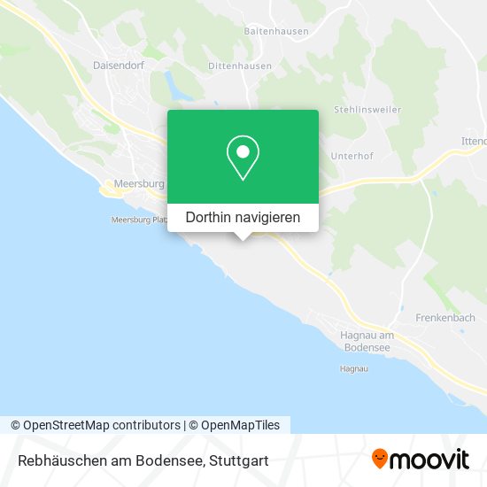Rebhäuschen am Bodensee Karte