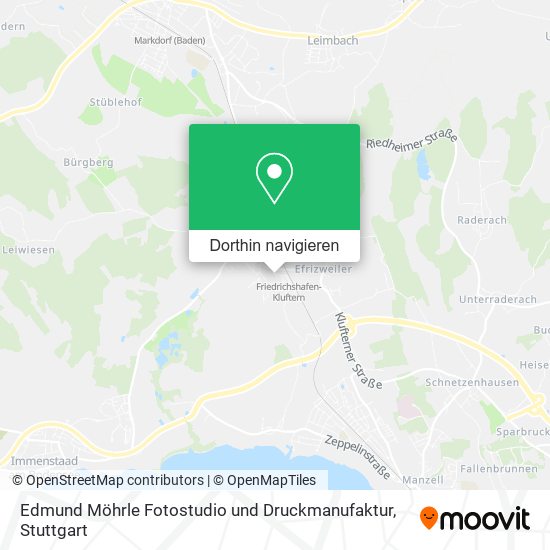 Edmund Möhrle Fotostudio und Druckmanufaktur Karte