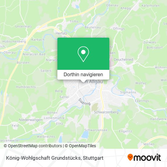 König-Wohlgschaft Grundstücks Karte