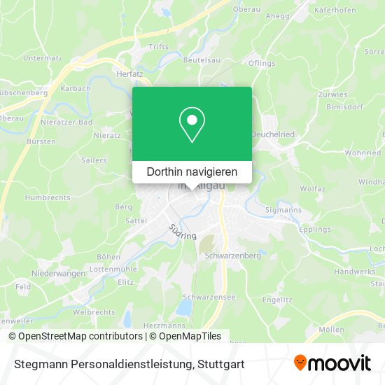 Stegmann Personaldienstleistung Karte