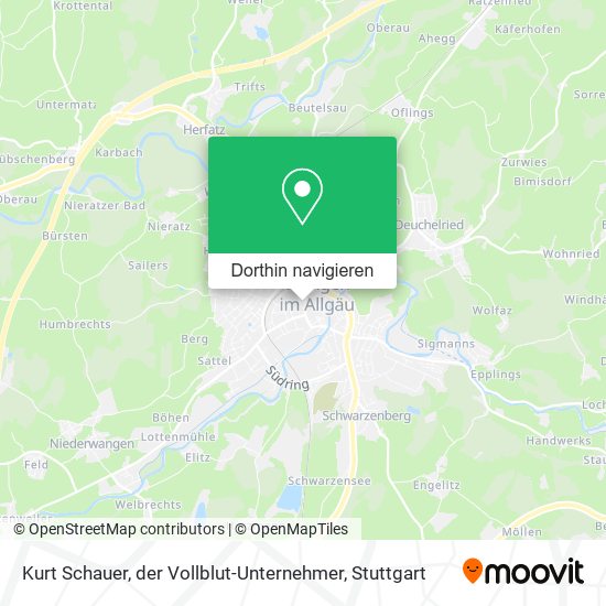 Kurt Schauer, der Vollblut-Unternehmer Karte