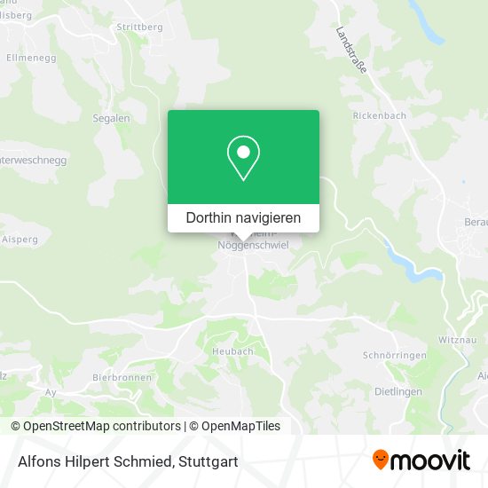 Alfons Hilpert Schmied Karte