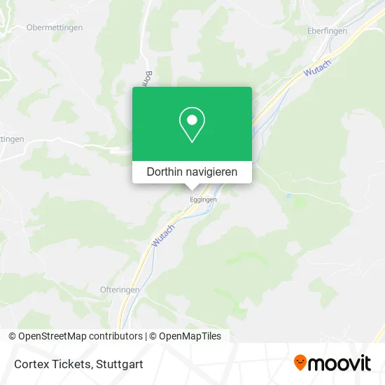 Cortex Tickets Karte